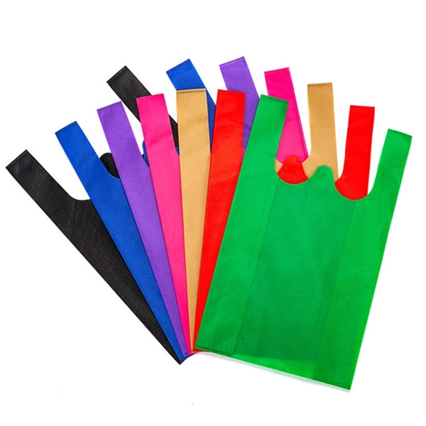 Non woven Grocery and Retail T-shirt Shopping Bag