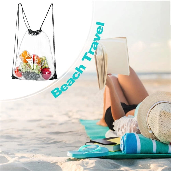 Clear Drawstring Bags