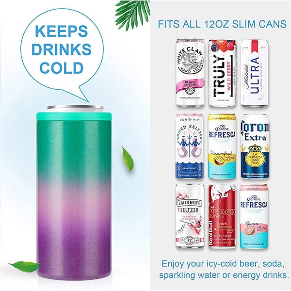 12 OZ Insulated Slim Can Cooler