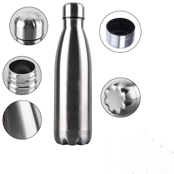 17 OZ Vacuum Wall Stainless Steel Cola Water Bottle Tumbler