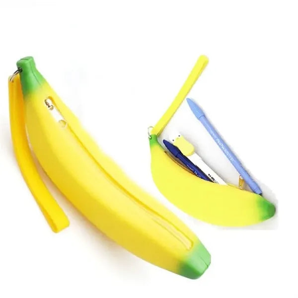 Silicone Banana-shaped coin Bag