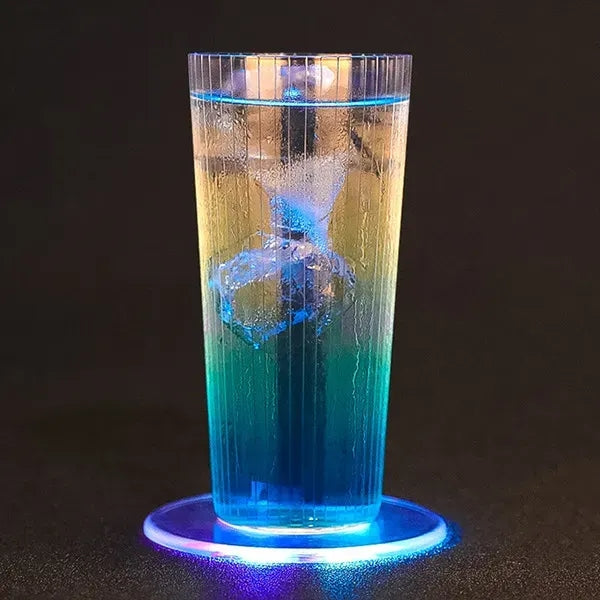LED bottle coaster