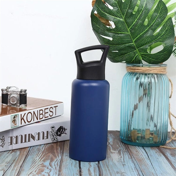 19.6 Oz eStainless Steel double wall Insulated Vacuum bottle