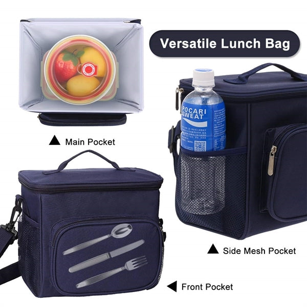 Insulated Lunch Box Soft Cooler Cooling Tote