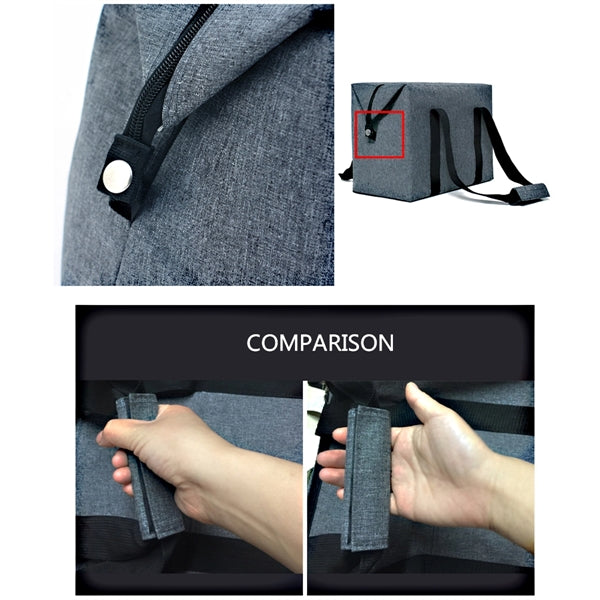 Outdoor Portable Picnic Cooler Bag Can Be Folded
