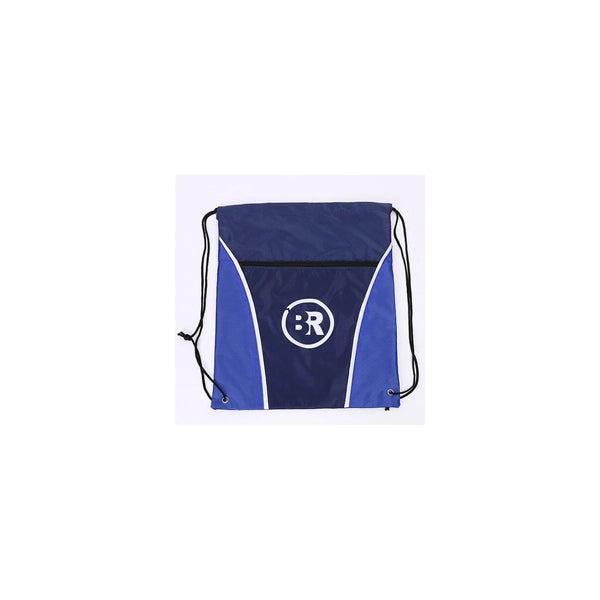 2 Tone Zipper Drawstring Backpack