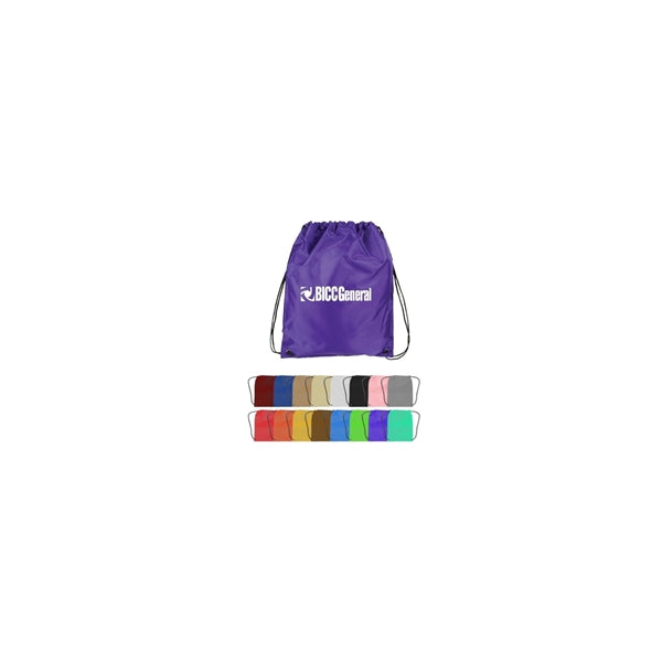 210D Polyester Drawstring Backpack