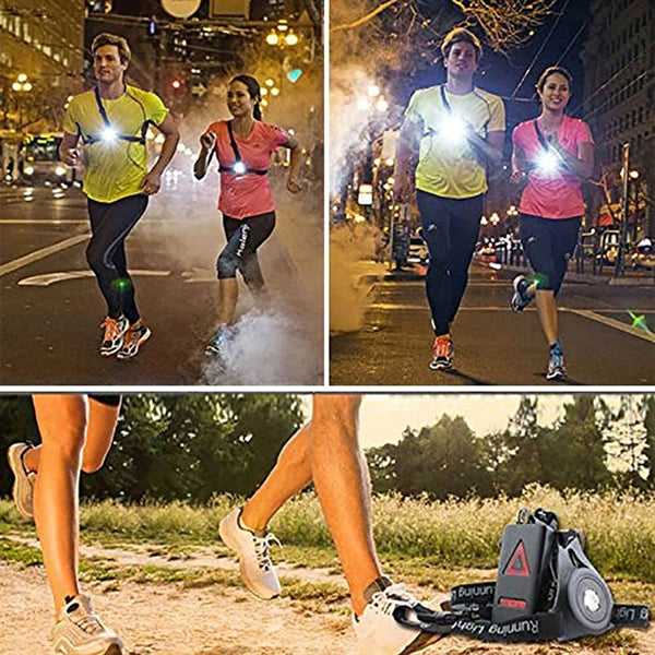 Outdoor night running lights