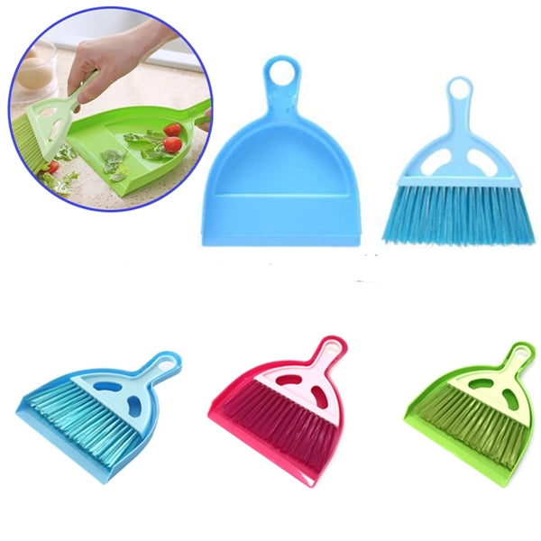 Mini Dustpan and Brush Small Desk Broom Cleaning
