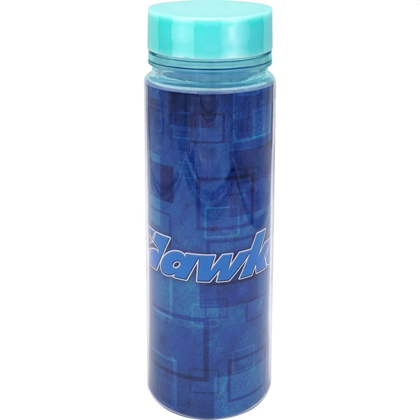 Clear View 18 oz. Full Color Insert Bottle