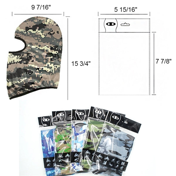 Camouflage Tactical Headgear CS Mask Outdoor