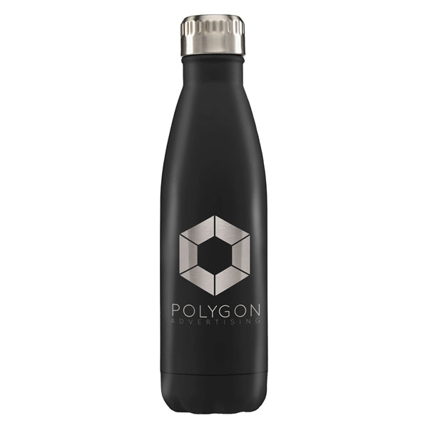 Ibiza - 17 oz. Double-Wall Stainless Bottle - Laser