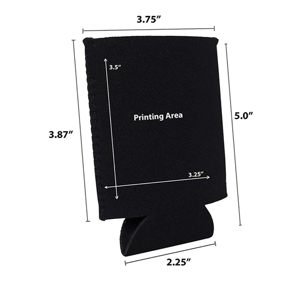 12oz Neoprene Can Cooler Sleeve