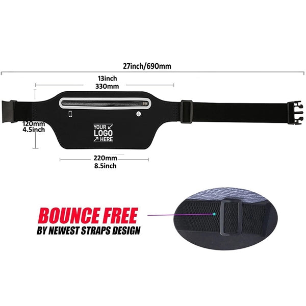 Slim Running Belt Fanny Pack