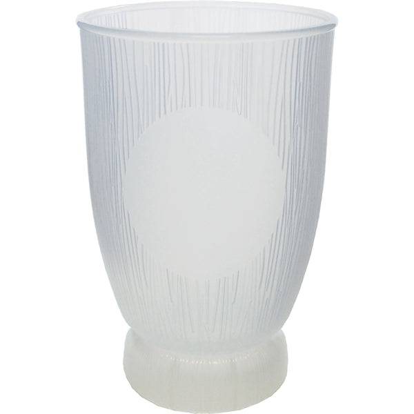 18 oz. Plastic Coconut Glass