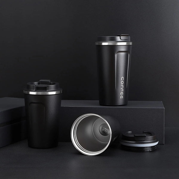 Coffee Travel Mug Cup with Leakproof Lid
