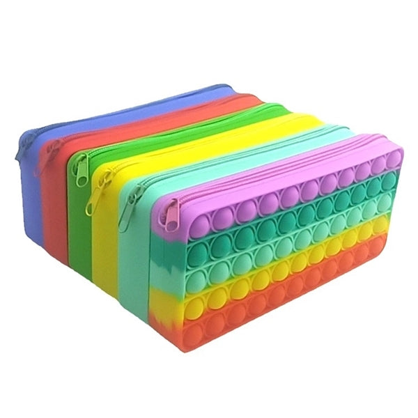 Pop Bubble Silicon Pencil Box