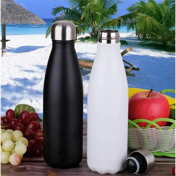 17oz Stainless Steel Double Wall Vacuum Sports Water Bottle