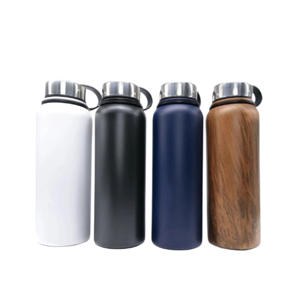 Double Wall Stainless Steel Water Bottle, 40 oz.