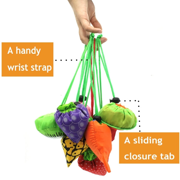 Portable Fruit Shopping Tote Bag