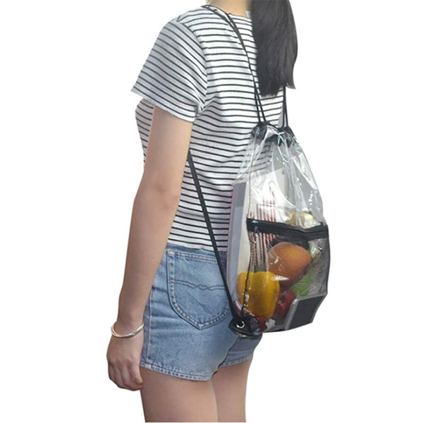 PVC Drawstring Backpack