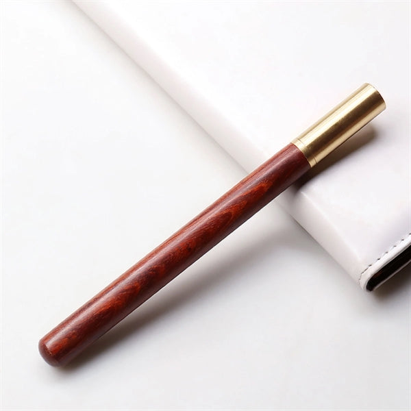 Business Office Brass Wooden Ballpoint Pen