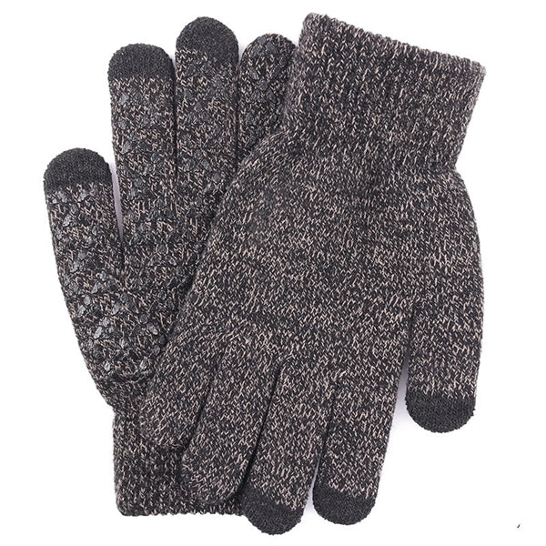 Anti-Slip Touch Screen Knit Gloves