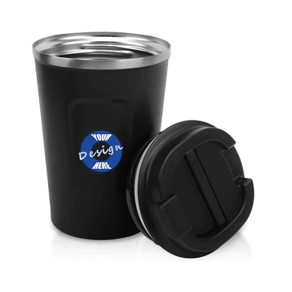Double Walled Insulated Stainless Coffee Travel Mug 12OZ