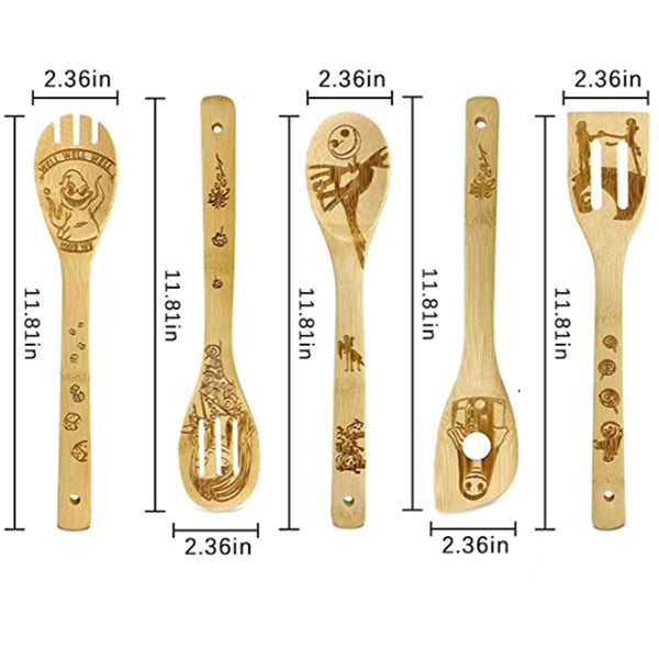 Cooking Wooden Spoon Set