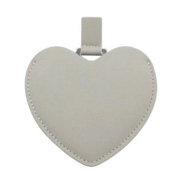 Heart Shaped Compact Cosmetic Mirror
