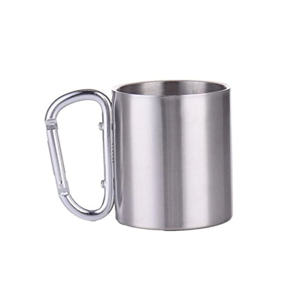 Stainless Coffee Mug Carabiner