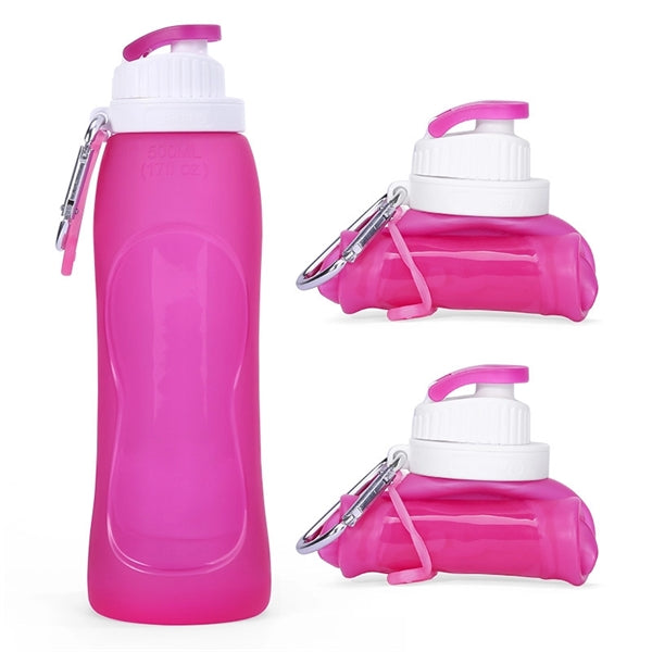 Collapsible Water Bottle 17oz (500ml)