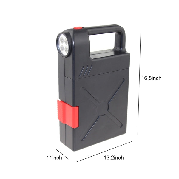 Hand-Held Flashlight Shape Toolbox Set Of 24PCS