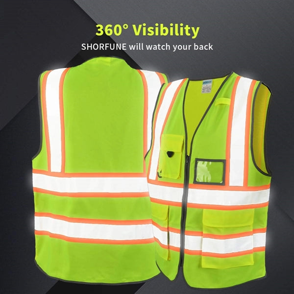 Hi Vis Safety Vest Top High Visibility