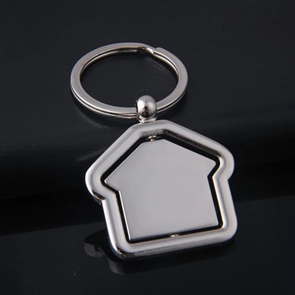 House Shaped Revolving Keytag