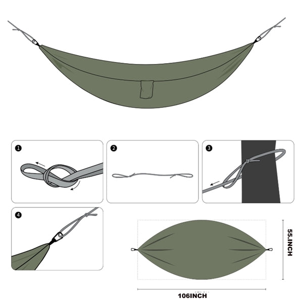 106inch X 55inch Hammock