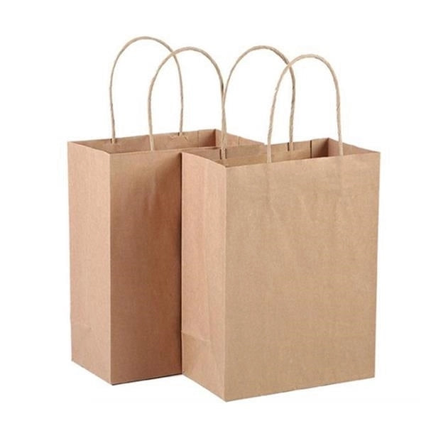 Kraft paper handbag
