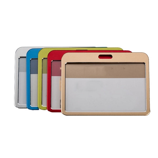Horizontal Business Lanyard Credit Card Badge Holder