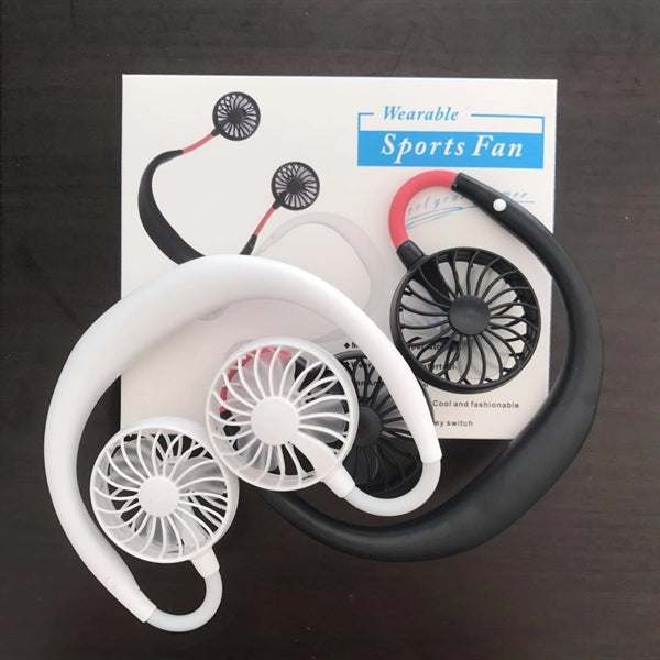Lazy Hanging Neck USB Charging Portable Mini Fan