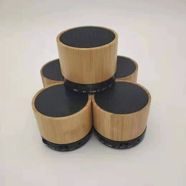 Wood Grain Wireless Bluetooth Mini Speaker