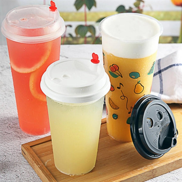 12oz Disposable Plastic Cup With Lid