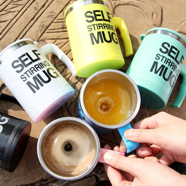 Travel Self Stirring Coffee Mug
