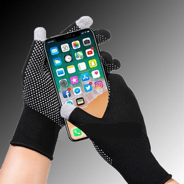 Touchscreen safety gloves