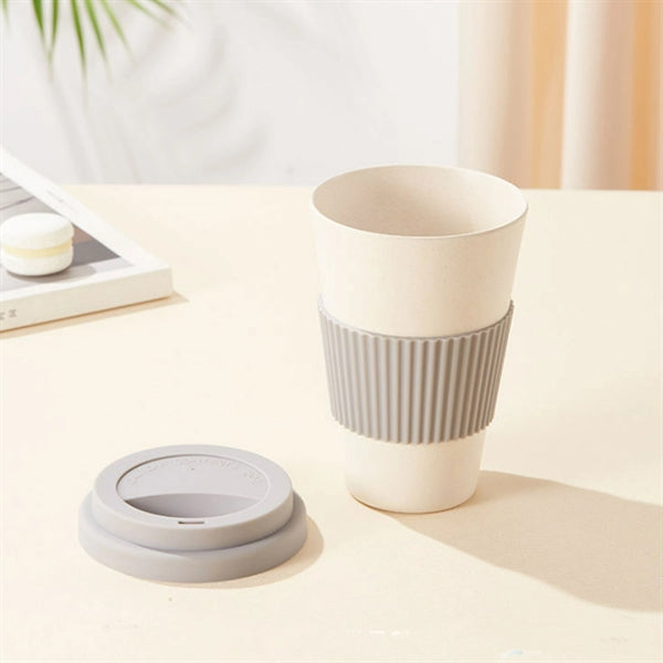 Eco-Friendly 16 oz Bamboo Fiber Tumbler