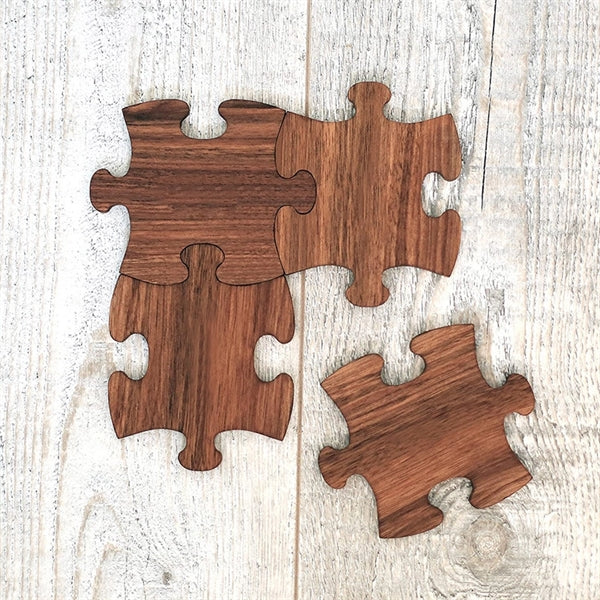 Wooden Puzzle Coasters