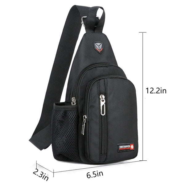 Sling Backpack With Earphone Hole