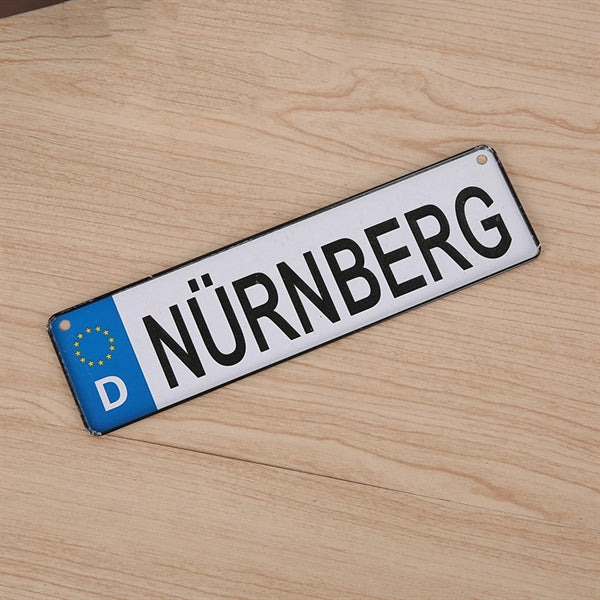 Metal Embossed Signage