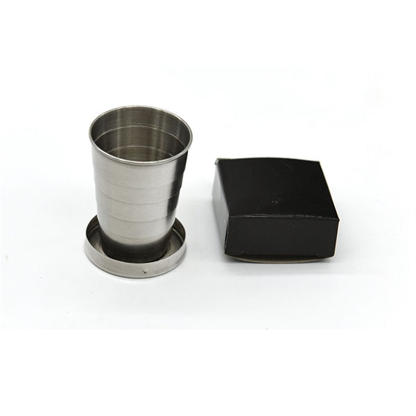 2 1/2 OZ Stainless Steel Foldable Cup
