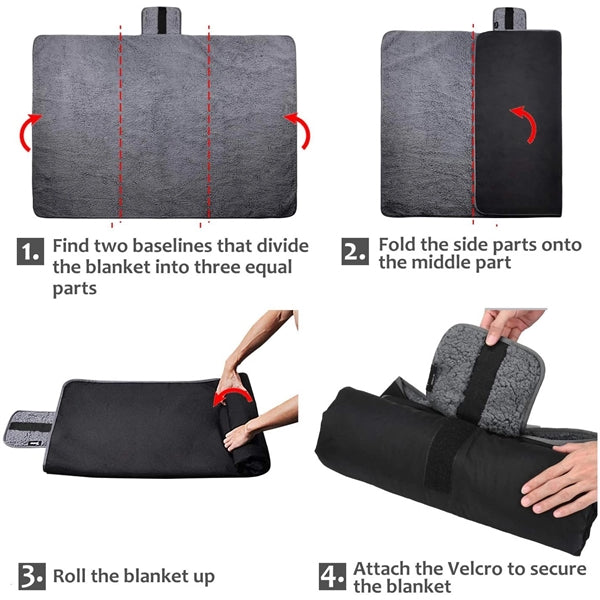 Outdoors Waterproof Throw Blanket