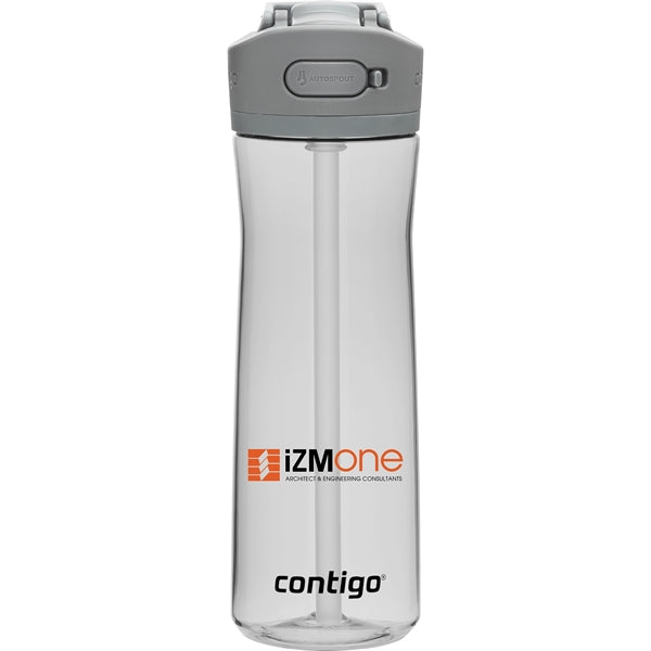 24 oz Contigo Ashland 2.0 Single Wall Plastic Bottle w/Straw